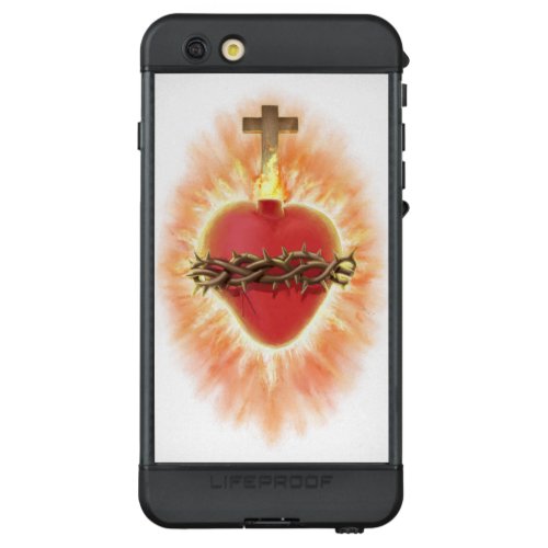 Flaming Heart LifeProof ND iPhone 6s Plus Case