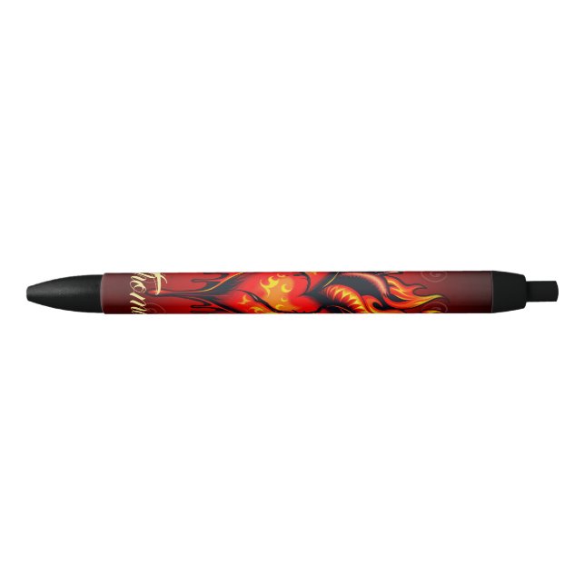 Flaming heart. pen (Front)