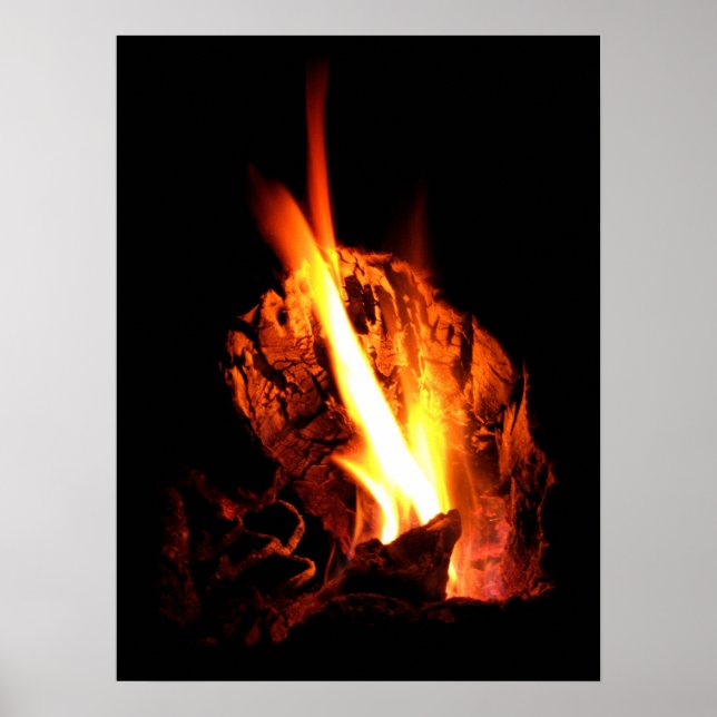 Flaming Hollow Poster (Front)