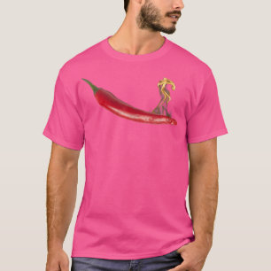 Flaming Hot Spicy Pepper Fire Chili Cook Off Chef T-Shirt