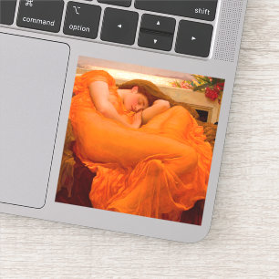 Flaming June, 1895 by Lord Frederic Leighton Sticker