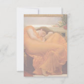 Flaming June by Frederic Leighton (Back)