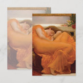 Flaming June by Frederic Leighton (Front/Back)