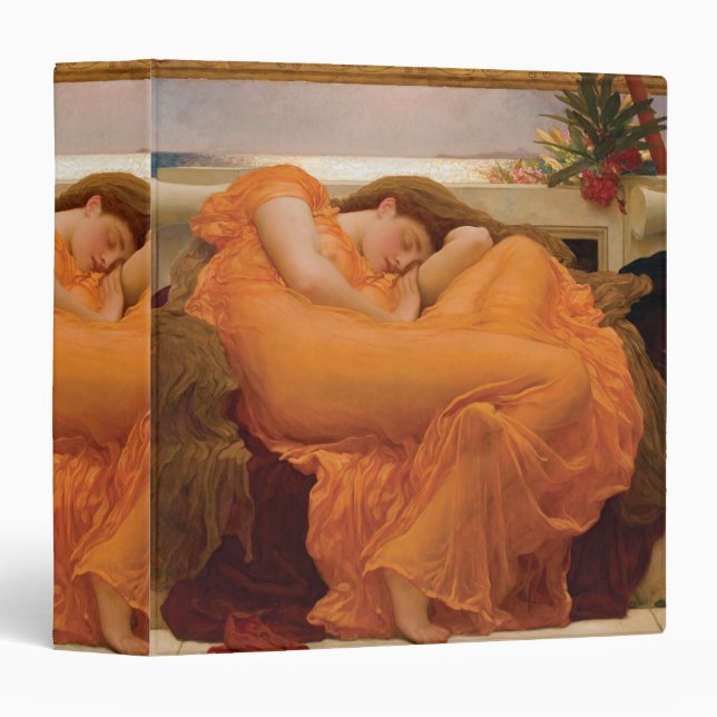 Flaming June by Frederic Leighton Binder (Front/Spine)
