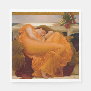 Flaming June (by Frederic Leighton) Napkins