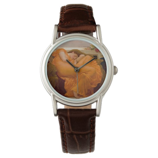 Flaming June (by Frederic Leighton) Watch (Front)