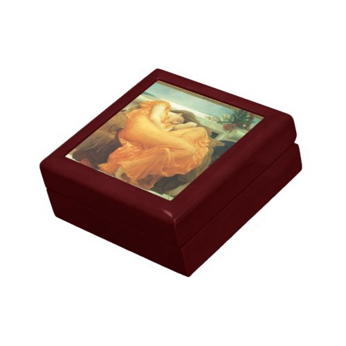 Flaming June by Lord Frederic Leighton Jewelry Box