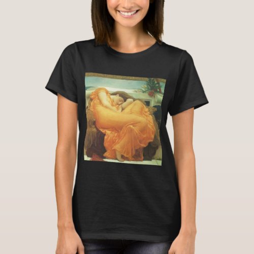 Flaming June by Lord Frederic Leighton T_Shirt