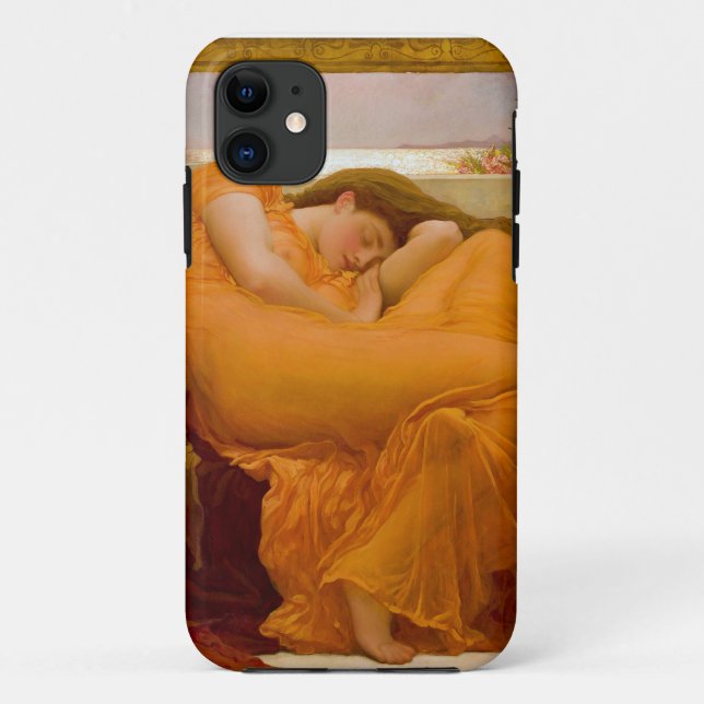 Flaming June by Sir Frederic Leighton Case-Mate iPhone Case (Back)