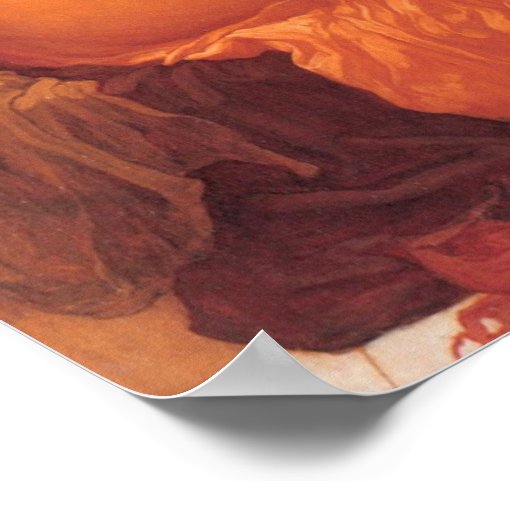 Flaming June Canvas Print