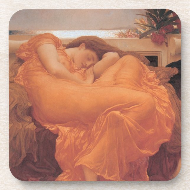 Flaming June Coaster (Front)