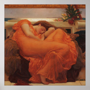 Flaming June Frederic Leighton Fine Art Print
