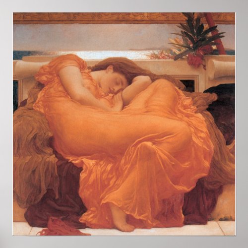 Flaming June Poster