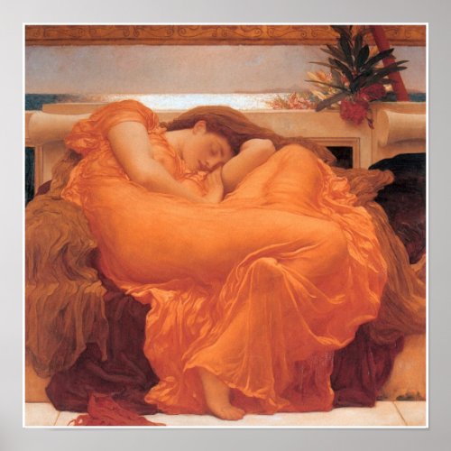 Flaming June Poster Print