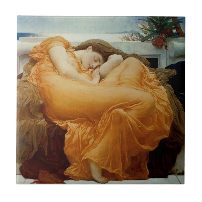 Flaming June Tile (Front)