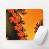 Flaming Lines Mousepad (With Mouse)