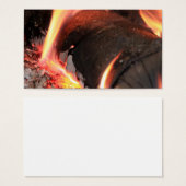 Flaming Log (Front & Back)