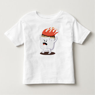 Flaming Marshmallow Toddler T-shirt