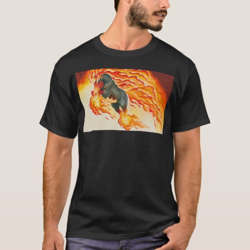 Flaming Nightmare T_Shirt