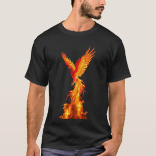 Flaming Phoenix Rising T-Shirt