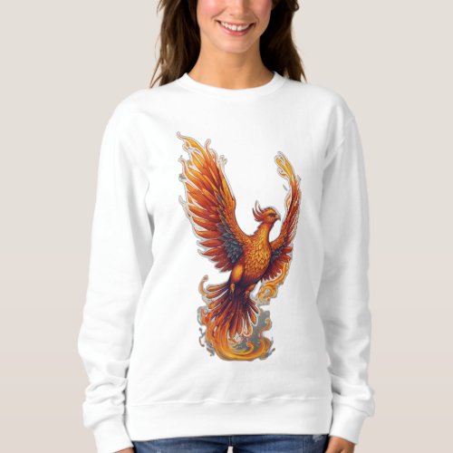 Flaming Phoenix Symbol of Rebirth Tee