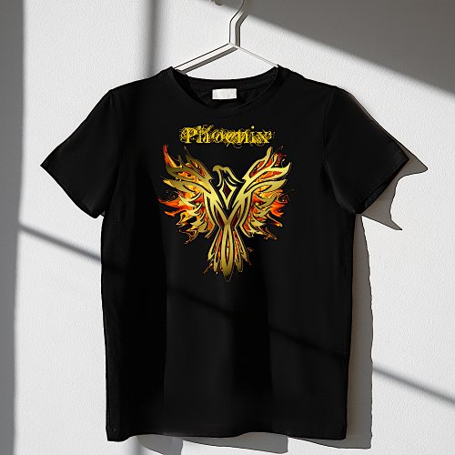 Flaming Phoenix T_shirt