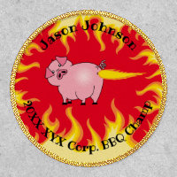 Flaming Pig Butt BBQ Chili Cook Off Champ