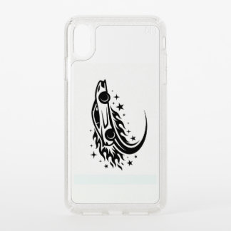 Flaming Racer Silhouette  Speck iPhone XS Max Case