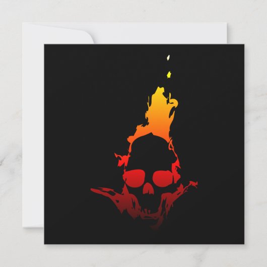 Flaming Skull (Front)
