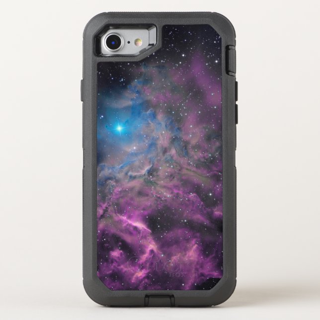 Flaming Star Nebula Otterbox iPhone Case (Back)