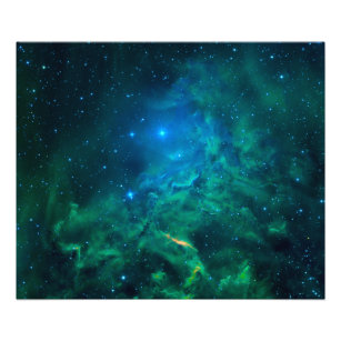 Flaming Star Nebula Photo Print