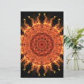 Flaming Sun (Standing Front)