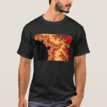 Flaming Sun - Fractal T-Shirt