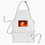 Flaming Tentacle - Fractal Art Adult Apron