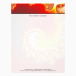 Flaming Tentacle - Fractal Art Letterhead
