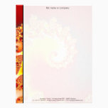 Flaming Tentacle - Fractal Art Letterhead