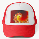 Flaming Tentacle - Fractal Art Trucker Hat