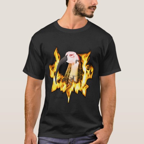 Flaming Thoth T_Shirt