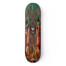 Flaming TreeMan Skate Board