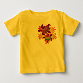 Flaming Turtles 2-Sided Infant T-Shirts