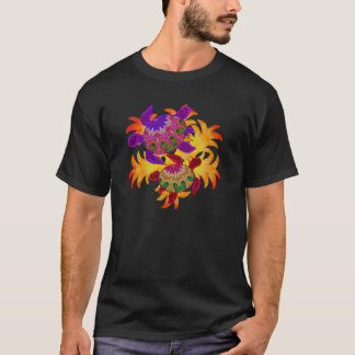 Flaming Turtles Dark Shirts