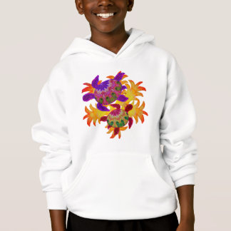 Flaming Turtles Kids' Sweatshirts
