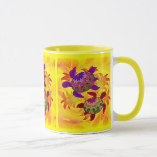 Flaming Turtles Mugs