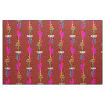 Flaming Vines Fabric