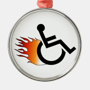 Wheelchair Rider Ornament