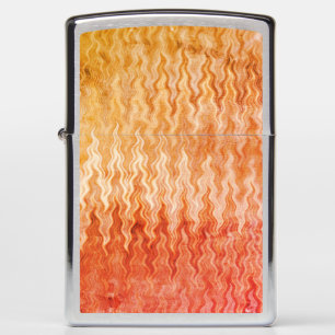 Flaming Zippo Lighter