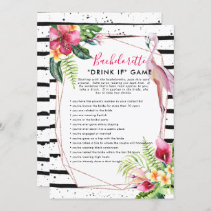 Drinking Game for Adults Printable Drink If Party Game Great 