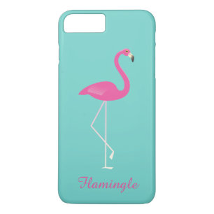 Flamingle Flamingo iPhone 7 Plus - turquoise iPhone 8 Plus/7 Plus Case
