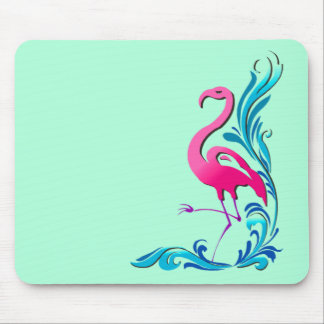 Flamingo 1 mouse pad