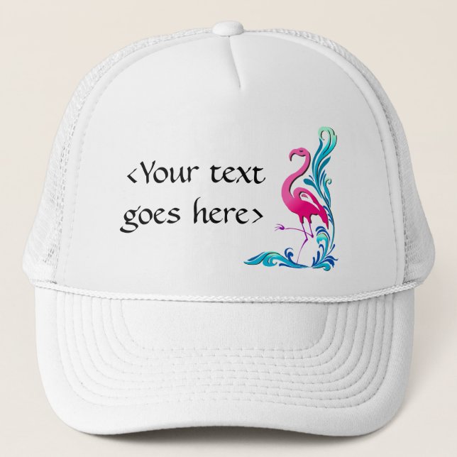 Flamingo 1 trucker hat (Front)